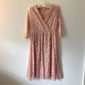 Pink Maternity Dress size S